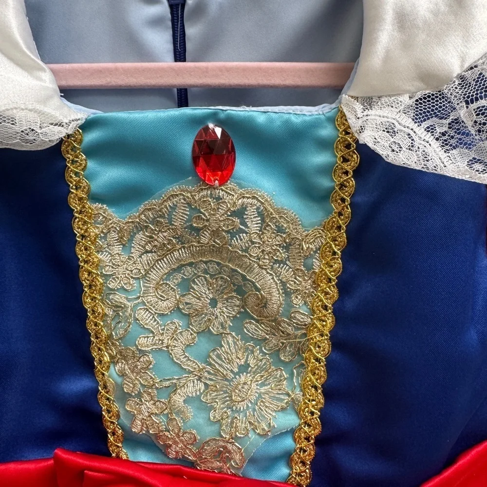 NWOT CUSTOM MADE Toddler Girls Size 6 Kids Snow White Inspired Princess Costume